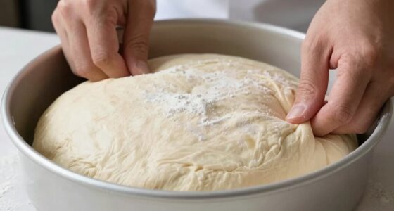 adjust dough to vessel