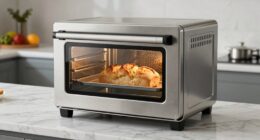 adjusting oven temperature settings