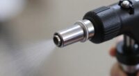 air pressure affects spray quality