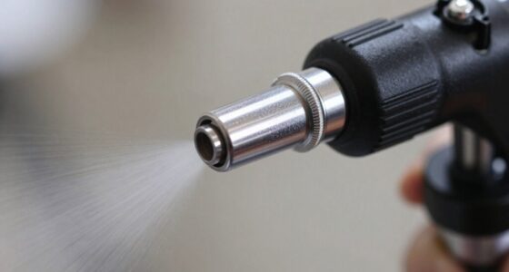 air pressure affects spray quality