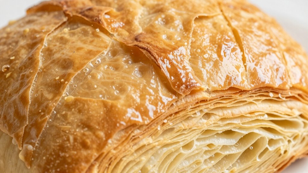 assess dough lamination quality