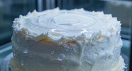 cake frosting temperature effects