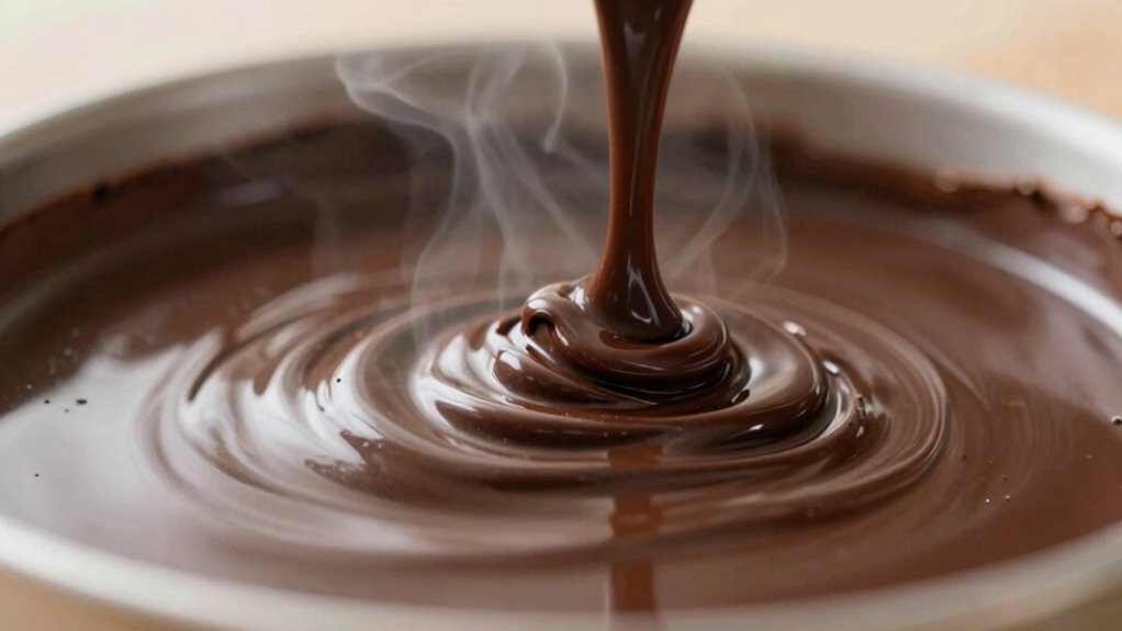 chocolate melts quickly unexpectedly