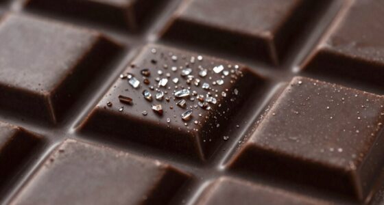 chocolate with crystal shine