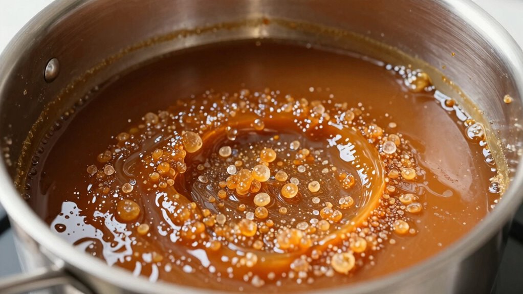 control heat and avoid crystallization