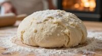 dense dough enhances flavor