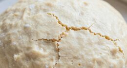 dough appears dry early