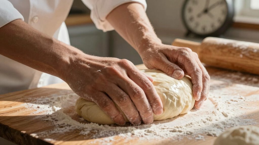 dough consistency changes throughout the day