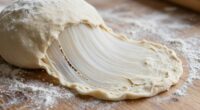 dough tears during sheeting