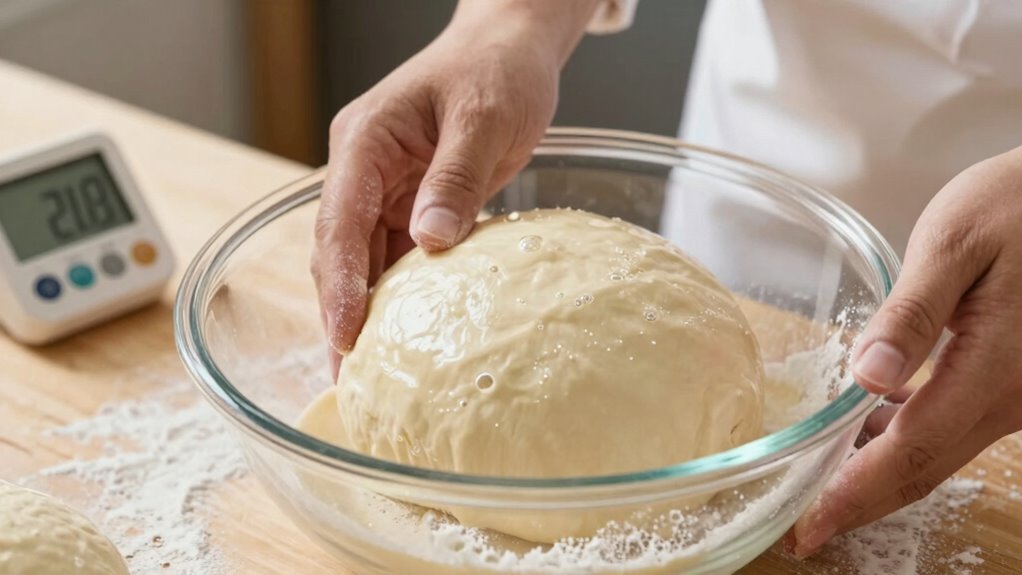 dough temperature controls proofing