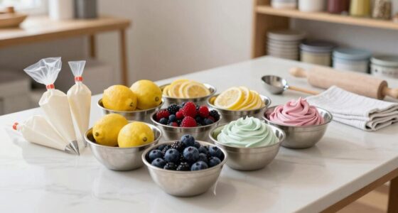 efficient baking prep setup