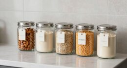 efficient specialty flour storage