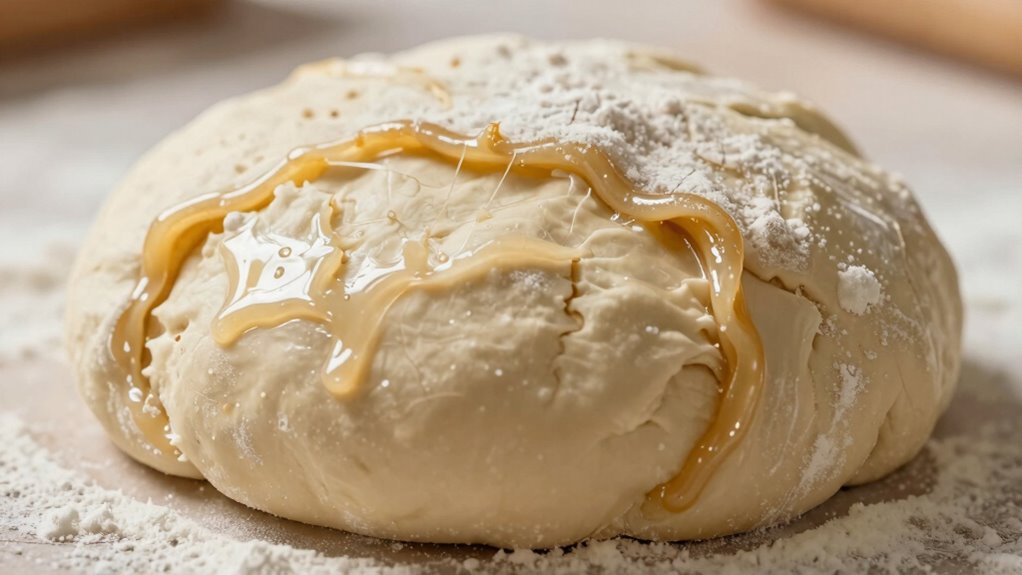 embrace sticky dough patience