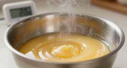 fat temperature affects mixing