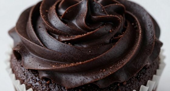 flavor differences in dark frosting