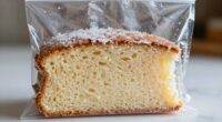 freezing ruins cake texture