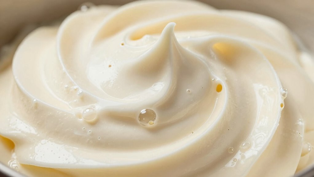gentle mixing prevents air bubbles