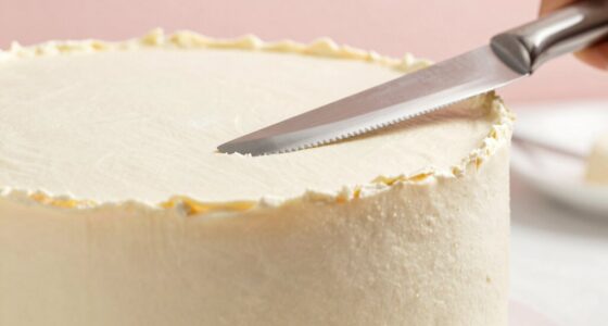 improved cake leveling method