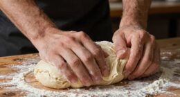 inconsistent dough texture