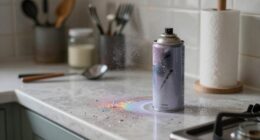 kitchen airbrush overspray issues