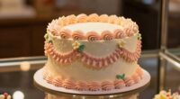 lighting enhances cake presentation