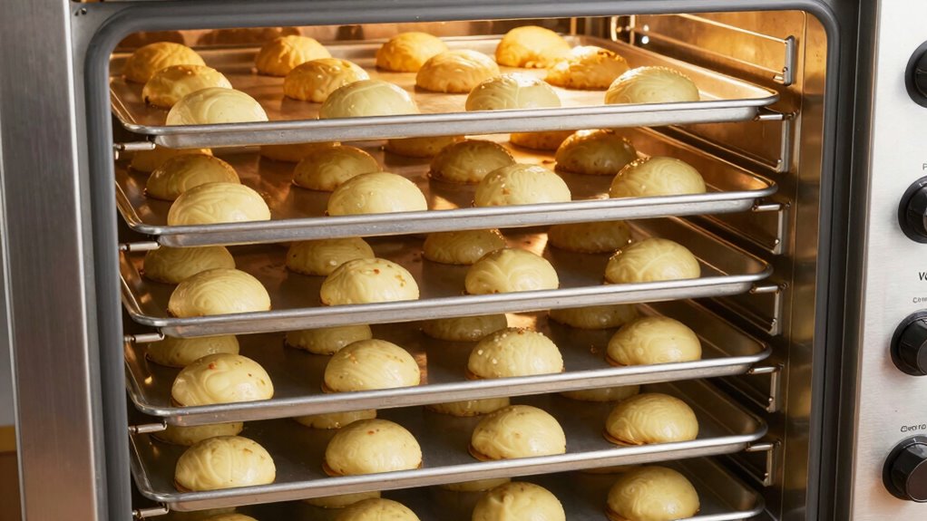 load trays without obstruction