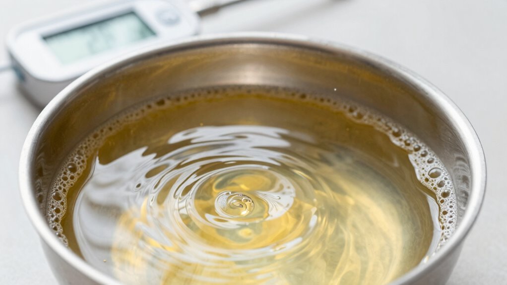 maintain consistent frying temperature