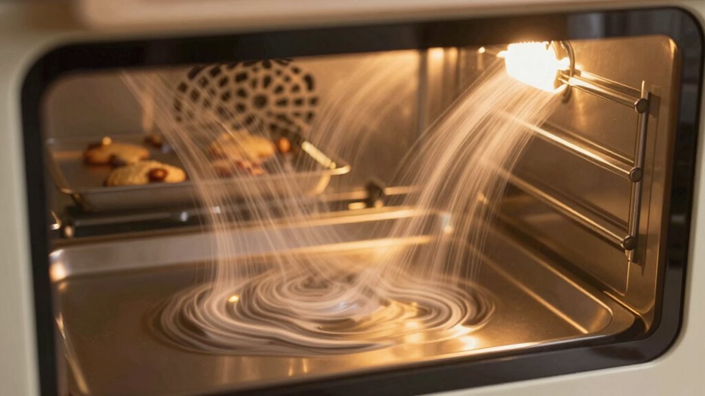 maintain oven airflow efficiency