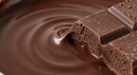 melted versus working chocolate