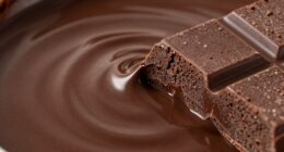 melted versus working chocolate