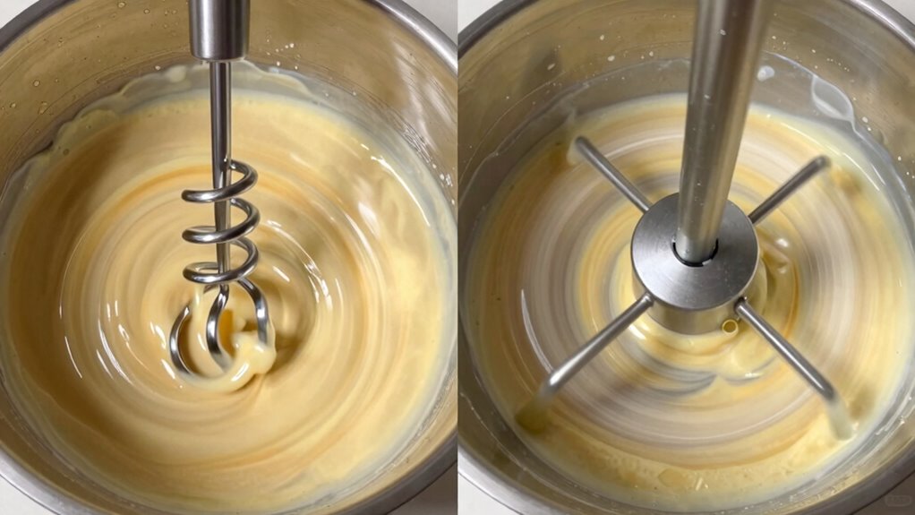 mixing mechanisms comparison