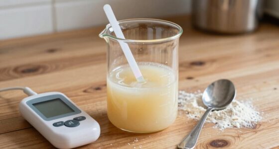 monitoring acidity level changes