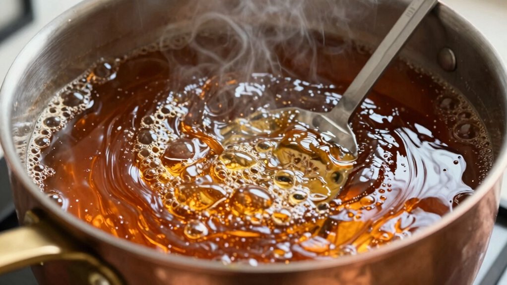 monitoring sugar syrup stages