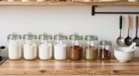orderly pantry prevents mistakes