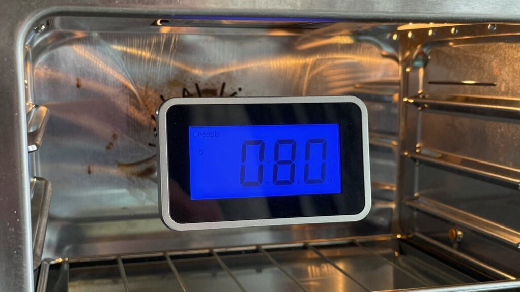 oven temperature and calibration
