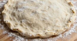 overmixed tough cracked crust