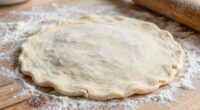 overworking and overheating dough