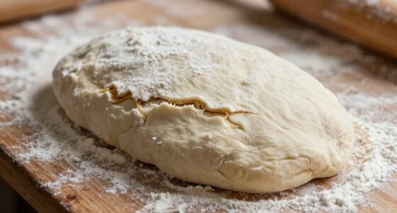 overworking dough causes tears