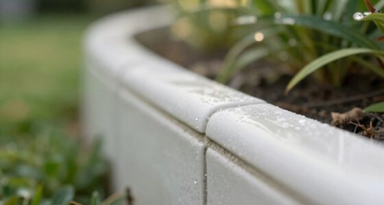 piped borders become soft