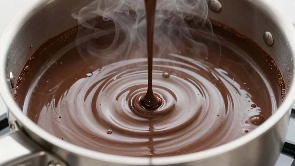 prevent chocolate seizing easily