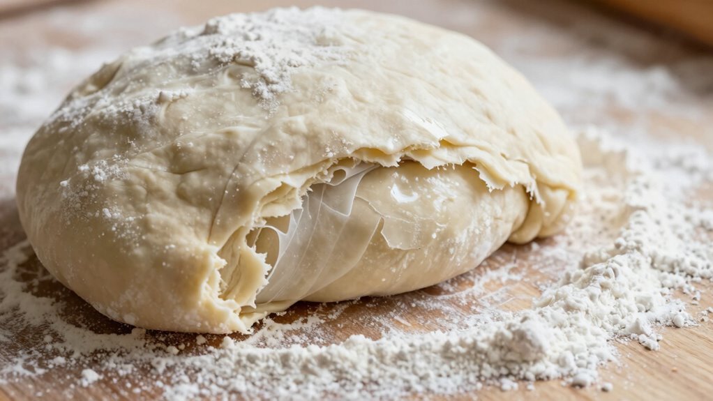 proper gluten development and elasticity