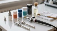 regular airbrush maintenance routine