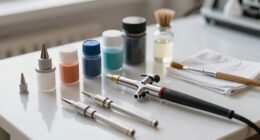 regular airbrush maintenance routine