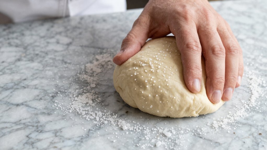 salt timing influences dough quality