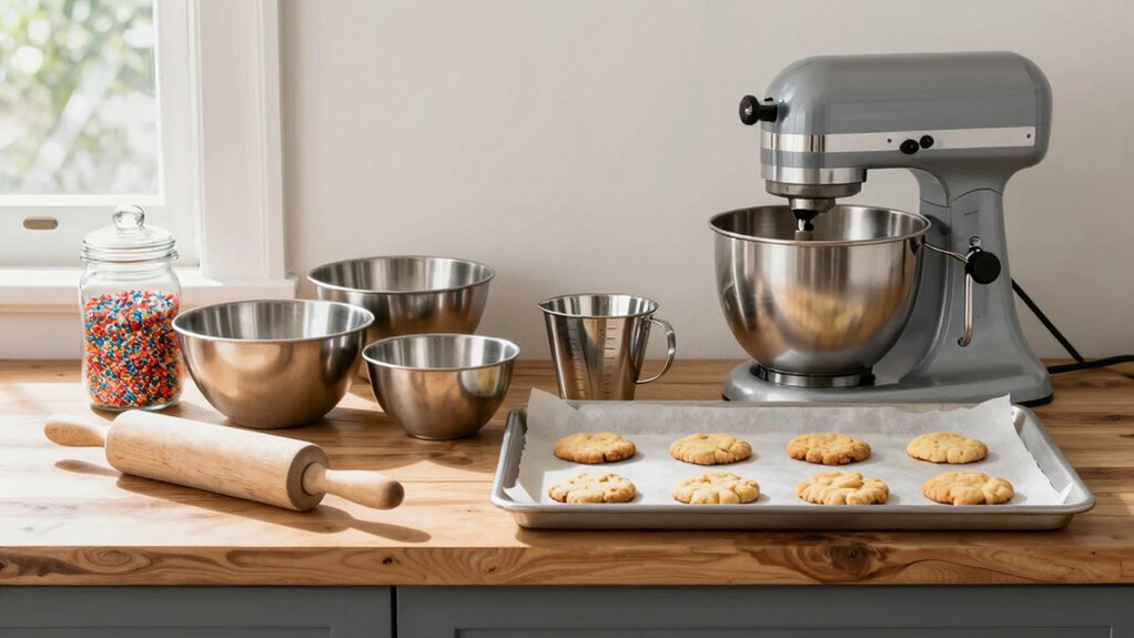 set up consistent baking workspace
