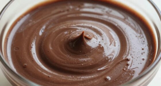 smooth glossy stable mixture