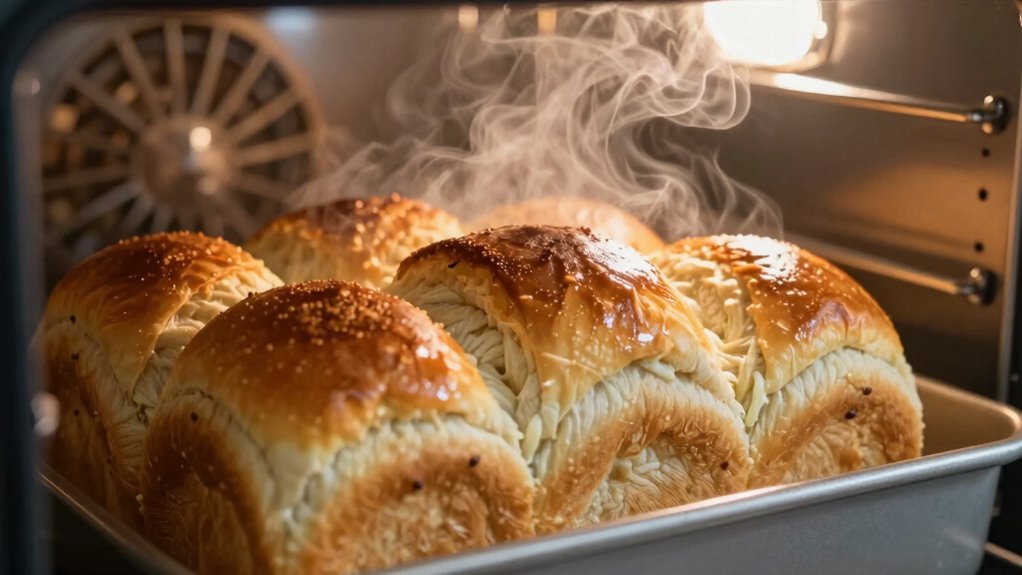 steam convection even baking