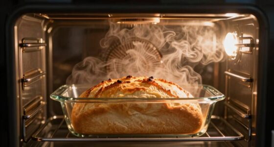 steam enhances convection baking