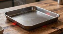 steel heats faster than stone