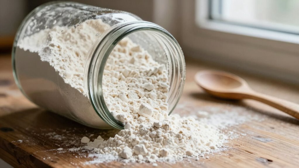 store flour in airtight cool container